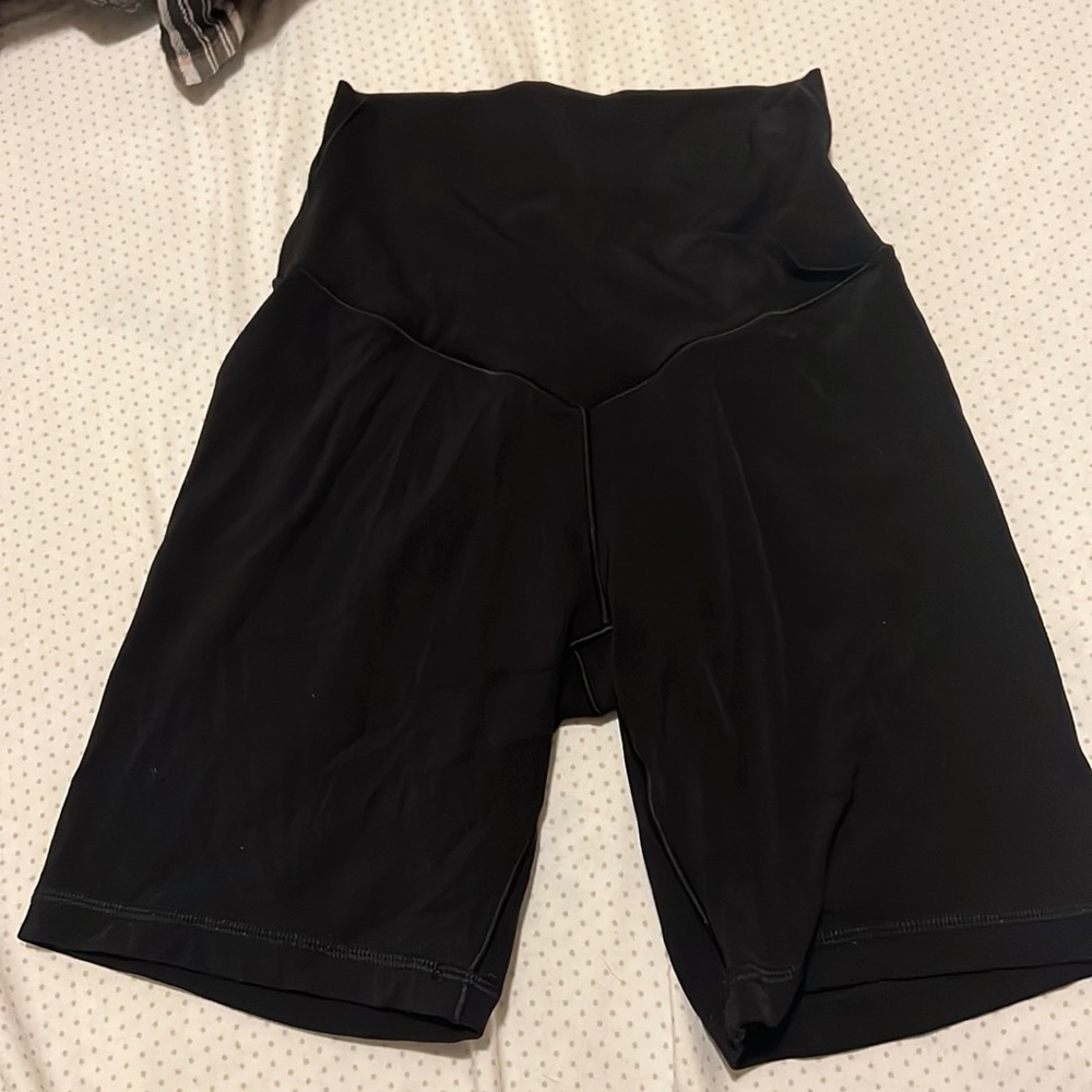 aerie biker shorts worn twice